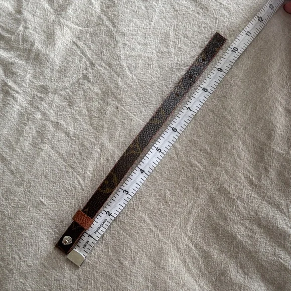 Upcycled Louis Vuitton bracelet - Picture 2 of 6